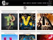 Tablet Screenshot of monolitfestivals.com